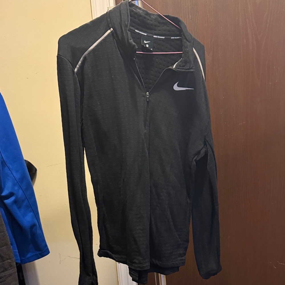 Nike Black Quarter-Zip Jacket